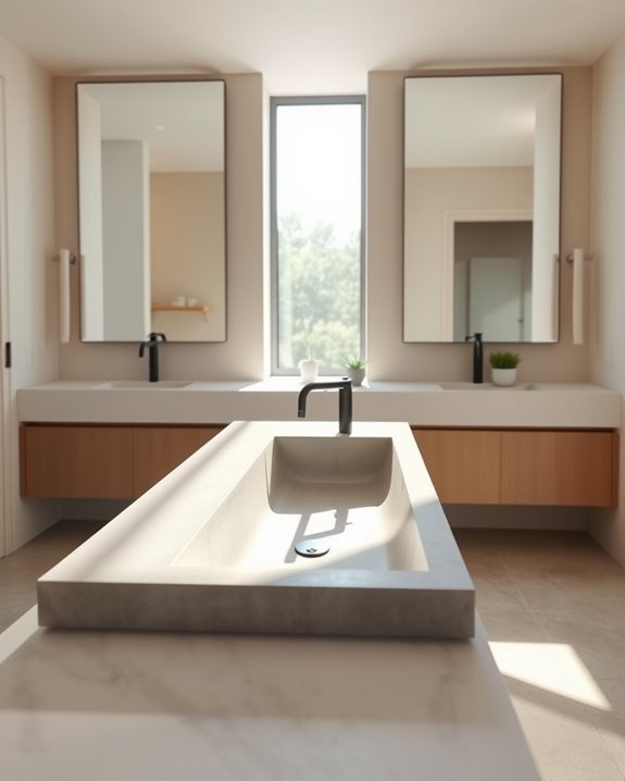 stylish eco friendly bathroom centerpiece