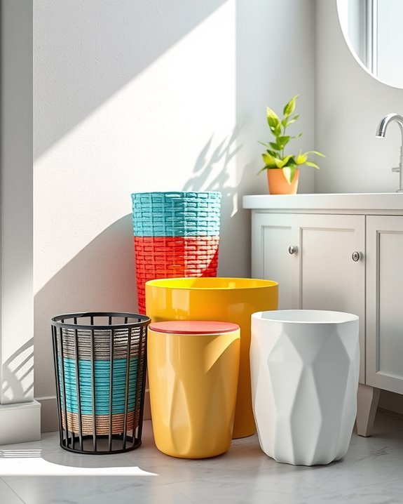 stylish eco friendly waste baskets