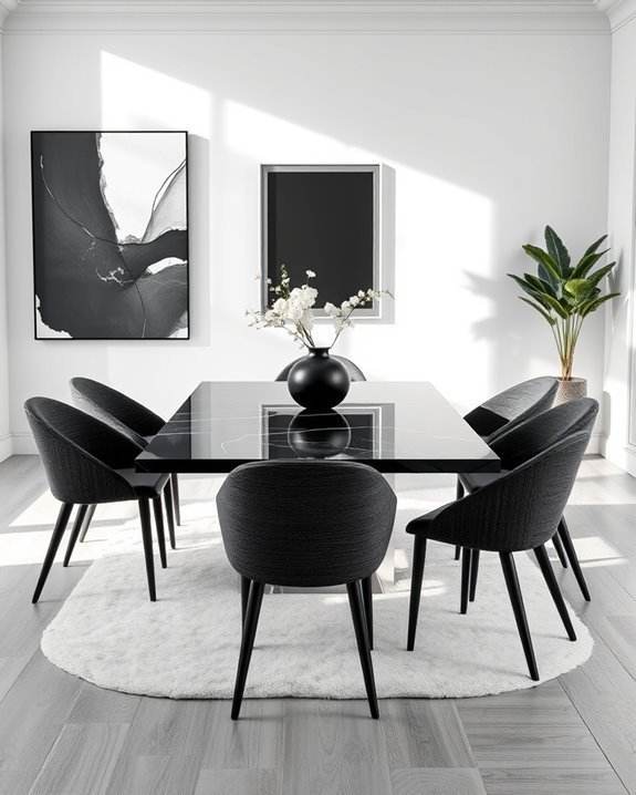 stylish ergonomic dining chairs