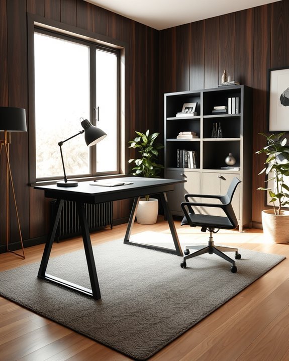 stylish ergonomic home office