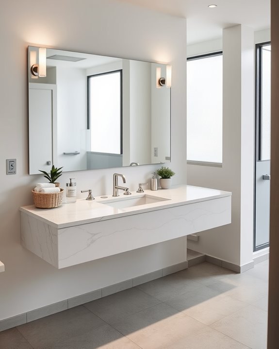 stylish functional adjustable mirrors