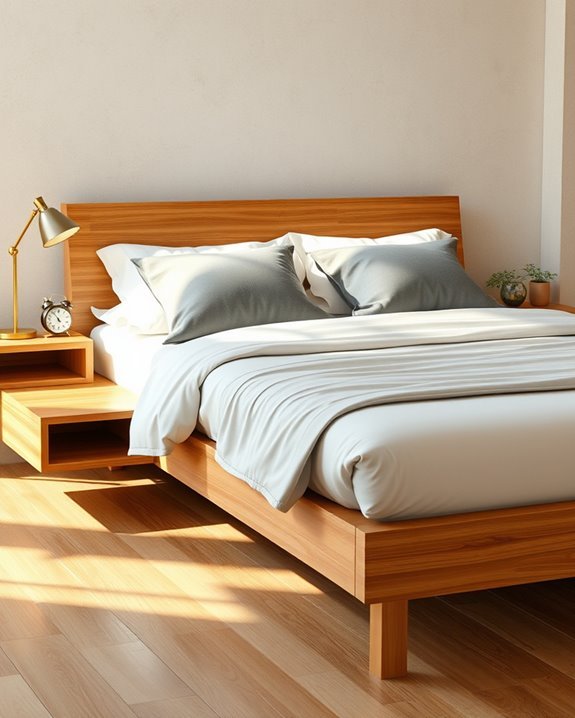 stylish functional bed frames