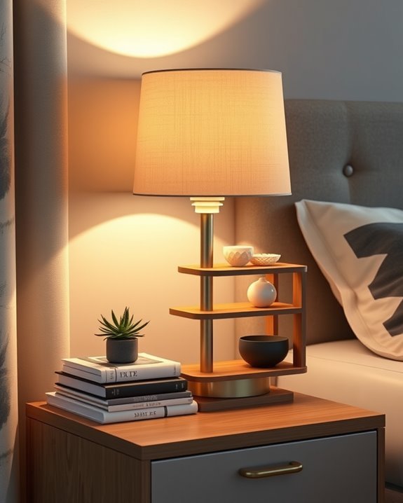 stylish functional bedside lamps