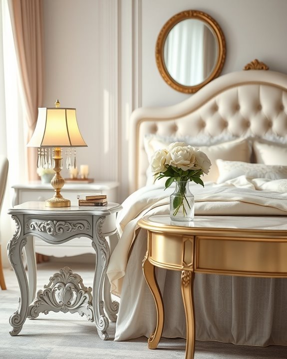 stylish functional bedside tables