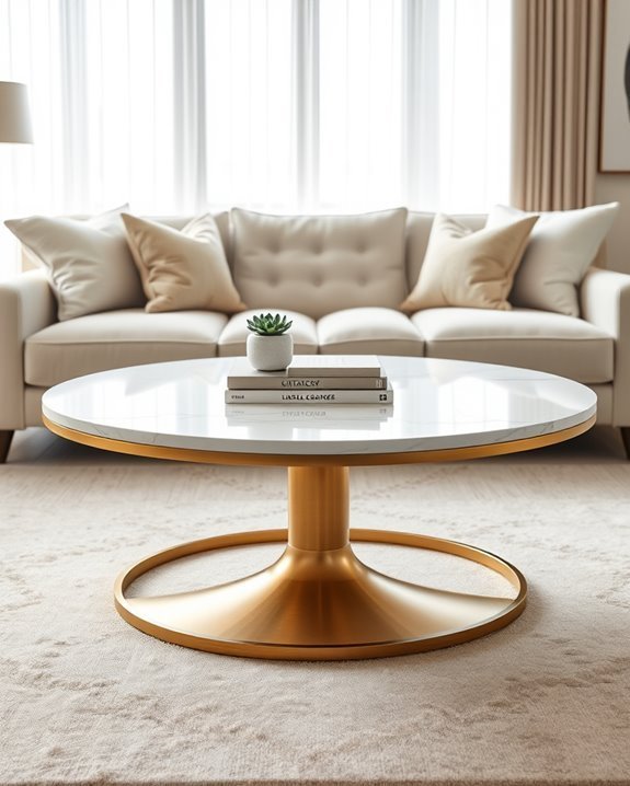 stylish functional centerpiece table