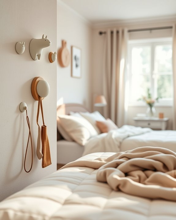 stylish functional coat hooks