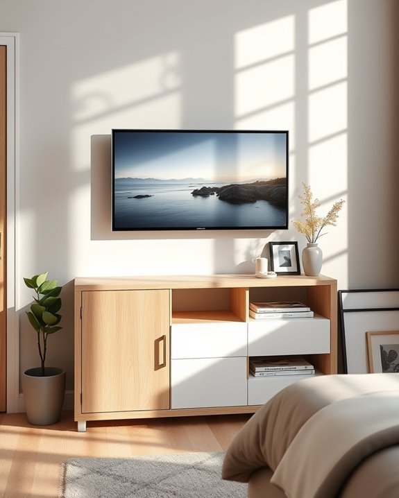 stylish functional decorative cabinet