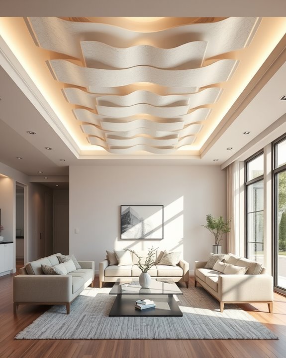 stylish functional drop down ceilings