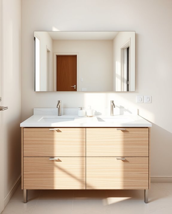 stylish functional dual sinks