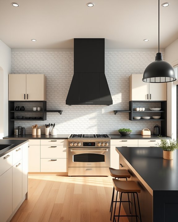 stylish functional kitchen hoods