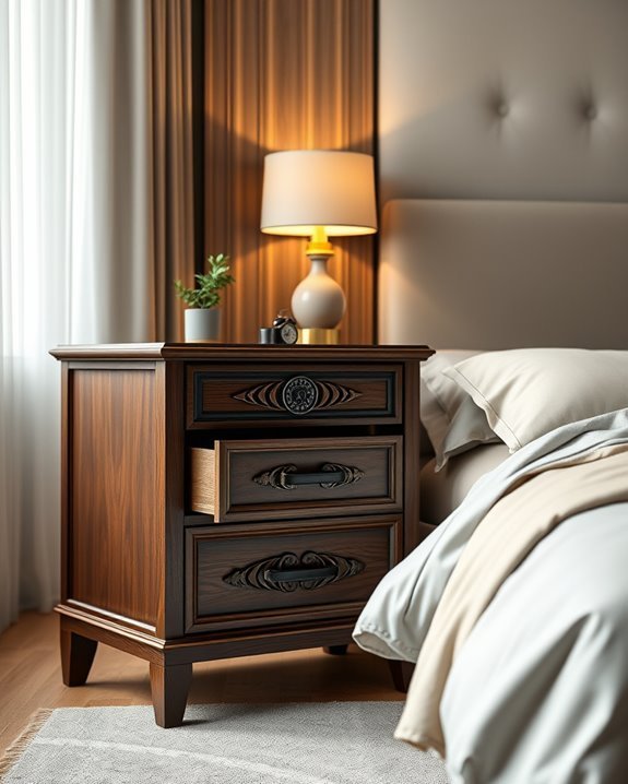stylish functional nightstand solutions