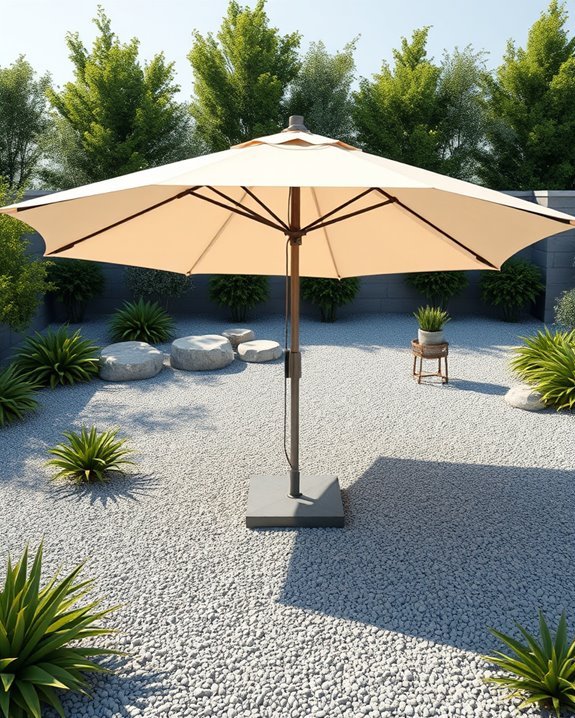 stylish functional patio umbrellas