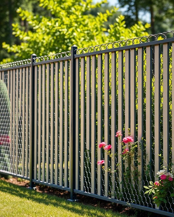 stylish functional privacy fencing