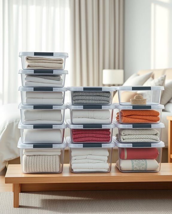 stylish functional stackable storage