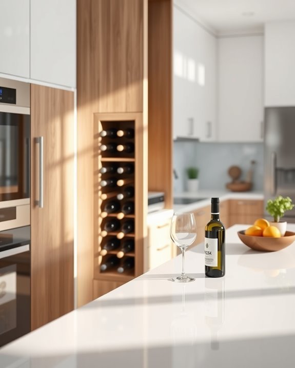 stylish functional wine storage