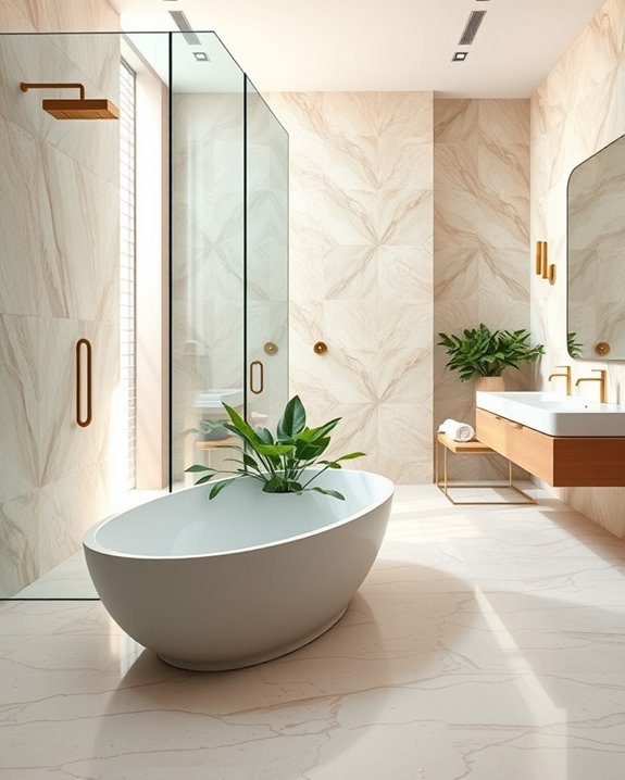 stylish glass shower enclosures