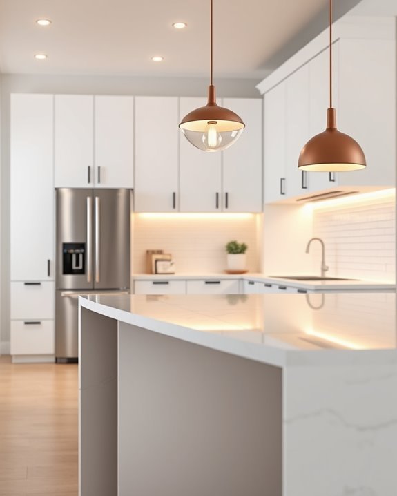 stylish half wall lighting