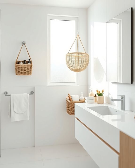 stylish hanging storage solution