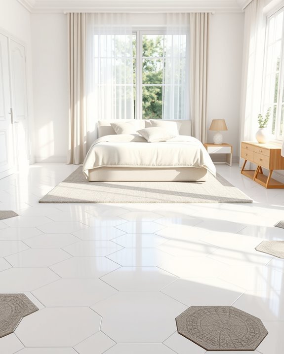 stylish hexagonal tile patterns