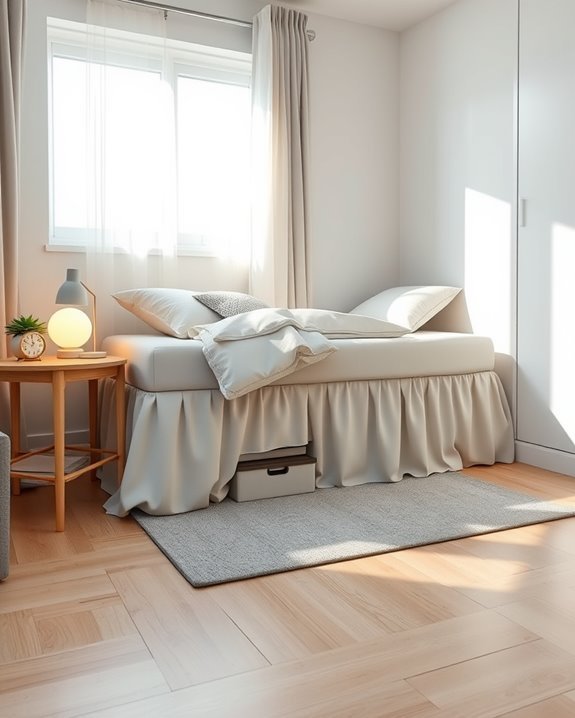 stylish hidden storage solution