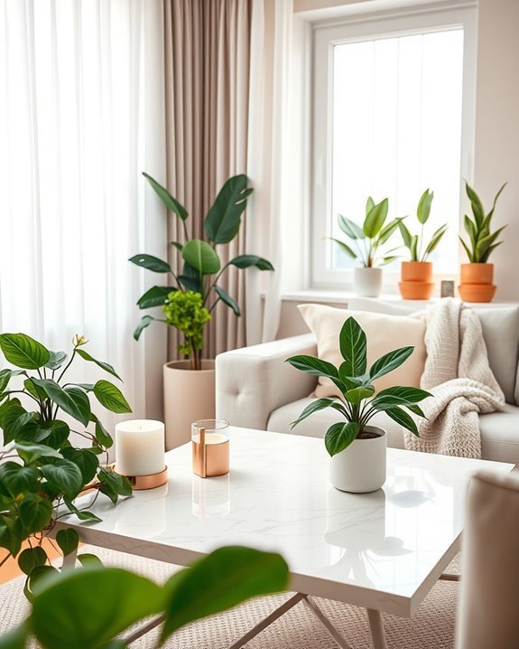 stylish indoor plant decor