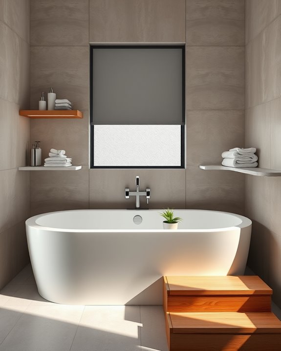stylish multifunctional bathtub solution