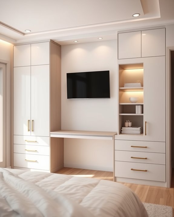 stylish multifunctional closet design