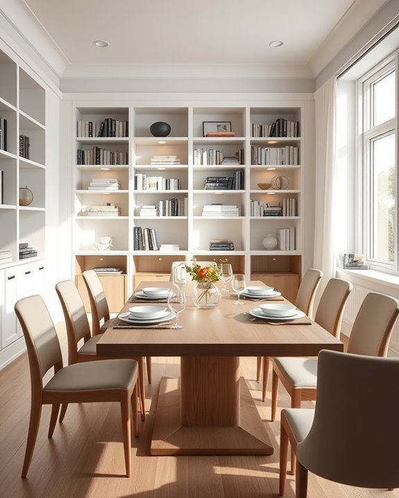 stylish multifunctional dining storage