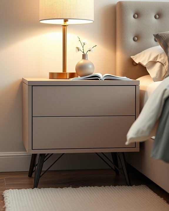 stylish nightstands with flair