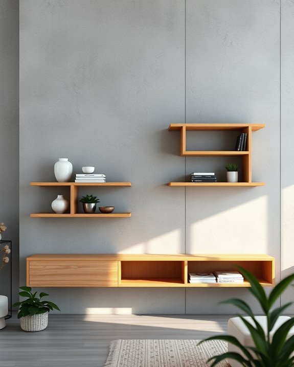 stylish open shelving designs