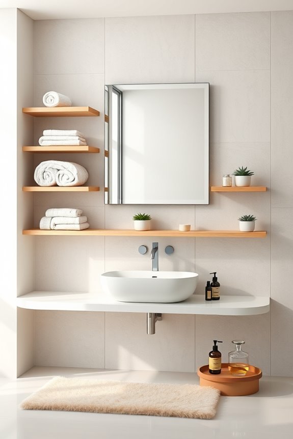 stylish open shelving solutions