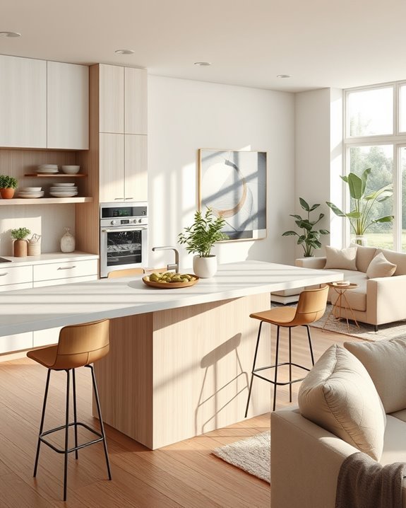 stylish open space divider