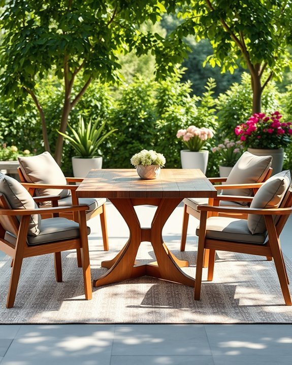 stylish outdoor living room
