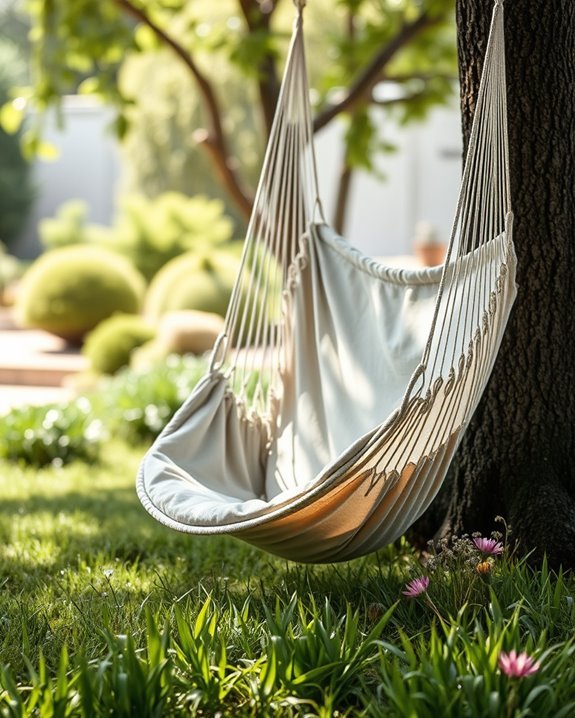 stylish outdoor relaxation solution