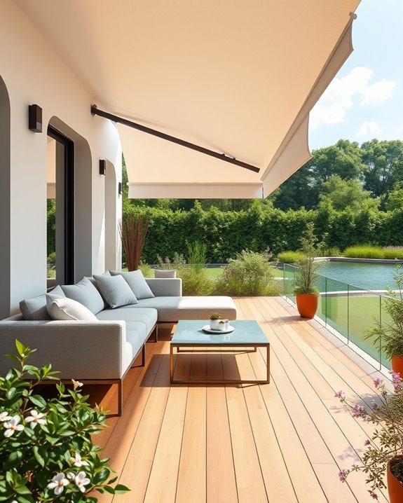 stylish outdoor sunshade solutions