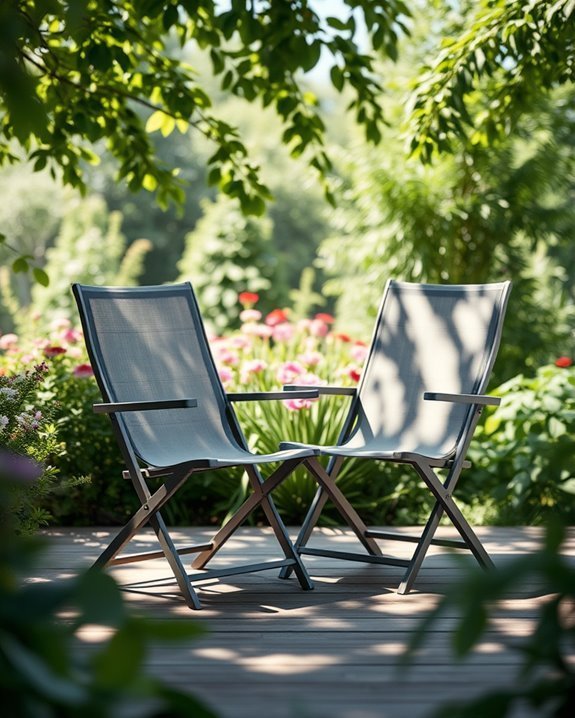stylish portable outdoor seating