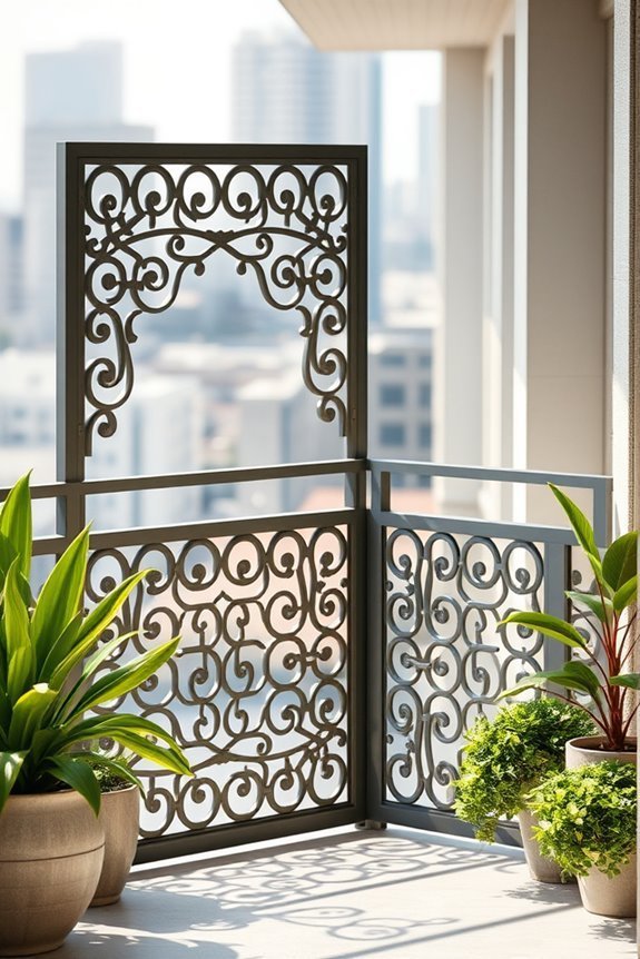 stylish safety for balconies