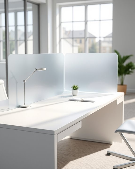 stylish secluded workspace design
