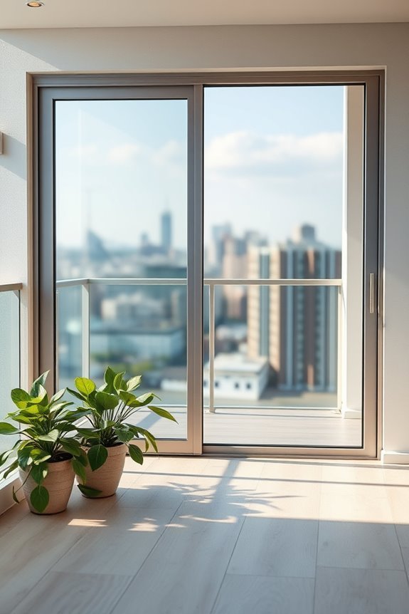stylish security sliding doors