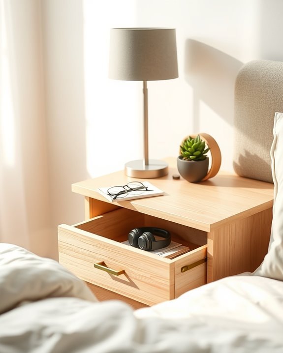 stylish small drawer organization