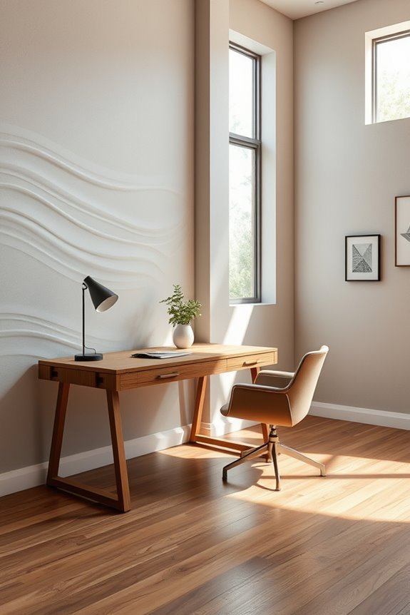 stylish sound absorbing plaster