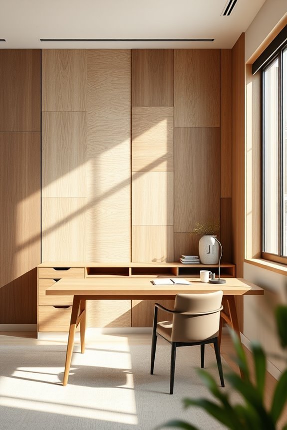 stylish sound absorbing plywood panels
