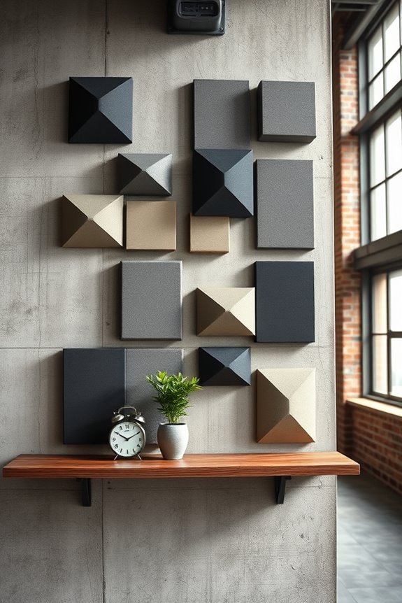 stylish sound absorbing wall panels