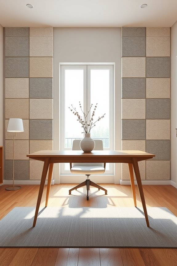 stylish sound absorbing wall tiles