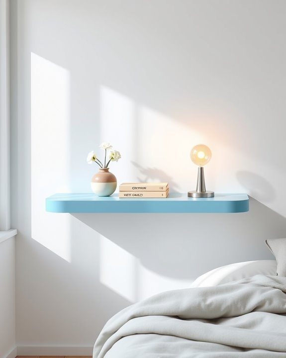 stylish space saving bedroom solution
