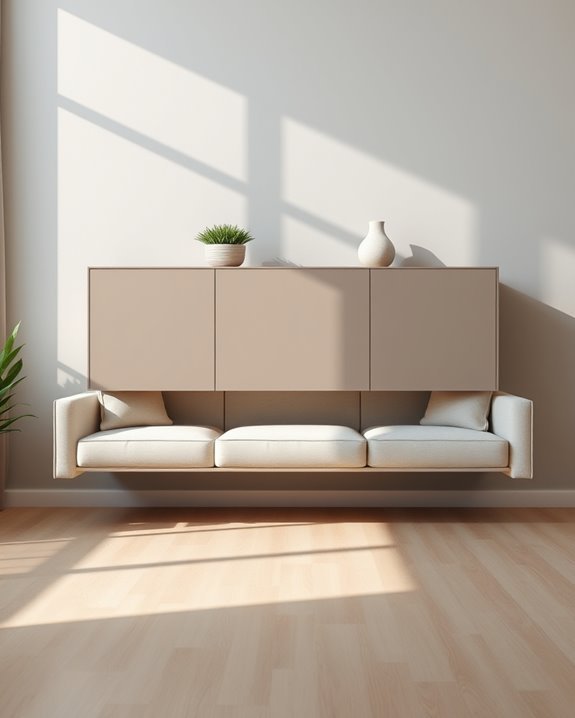 stylish space saving design
