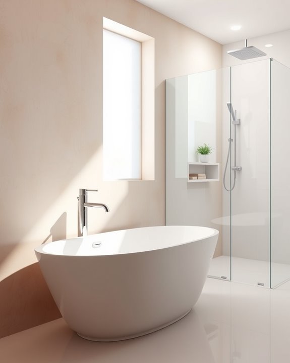 stylish space saving faucet solution