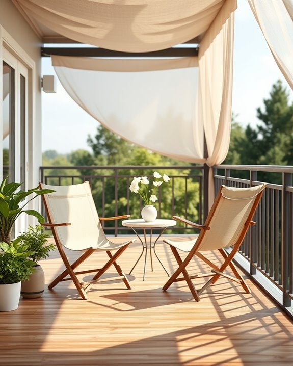 stylish space saving folding chairs