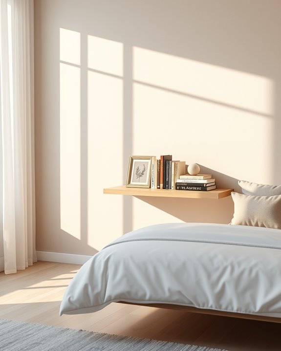 stylish space saving nightstands