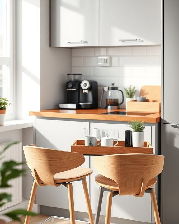 stylish space saving seating solution